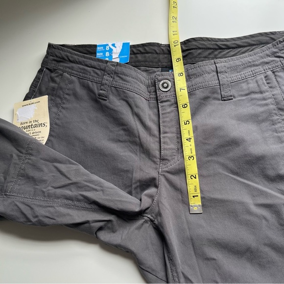 NEW Kuhl Spire Roll Up Hiking Pants Gray UPF 50+ 8 - Picture 13 of 14